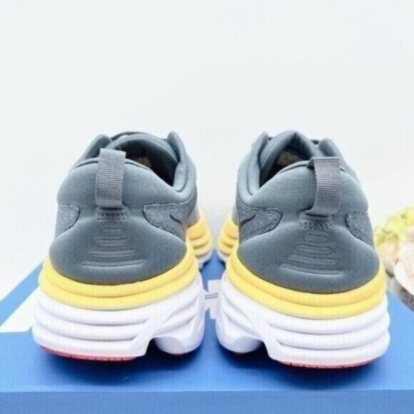 HOKA One One Bondi 8 Running Shoe Sneaker Goblin Blue/ Mountain Spring Men US 9 - Picture 14 of 16